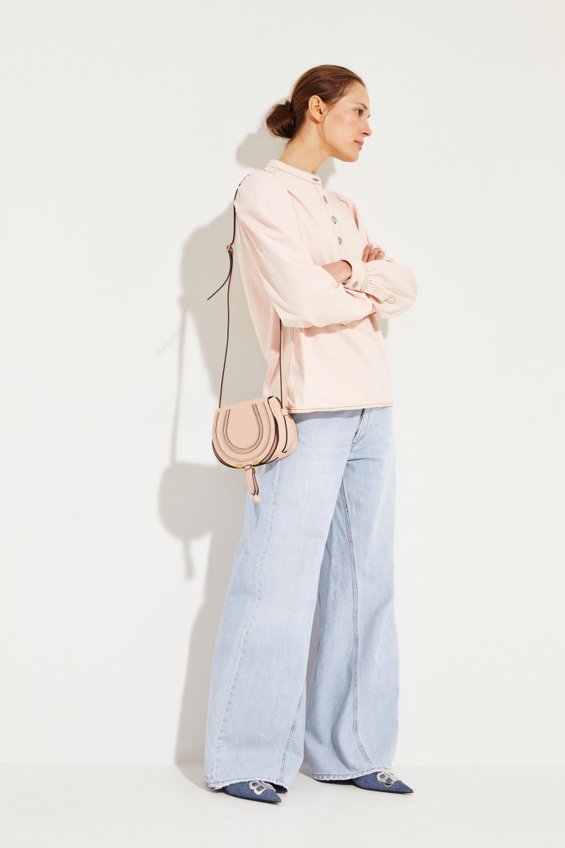 Umhängetasche 'Marcie Saddle Small' Blush Nude