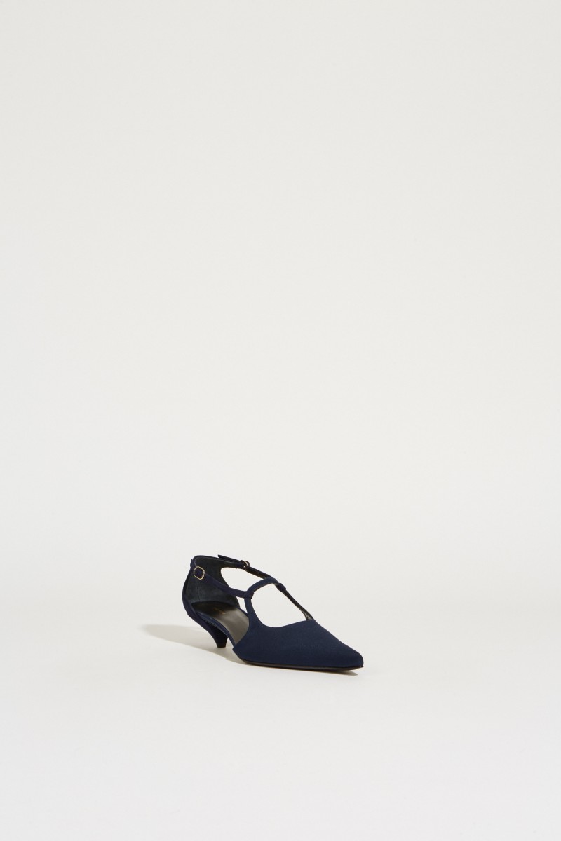 Pump 'Bourgeoise Salome' Blau
