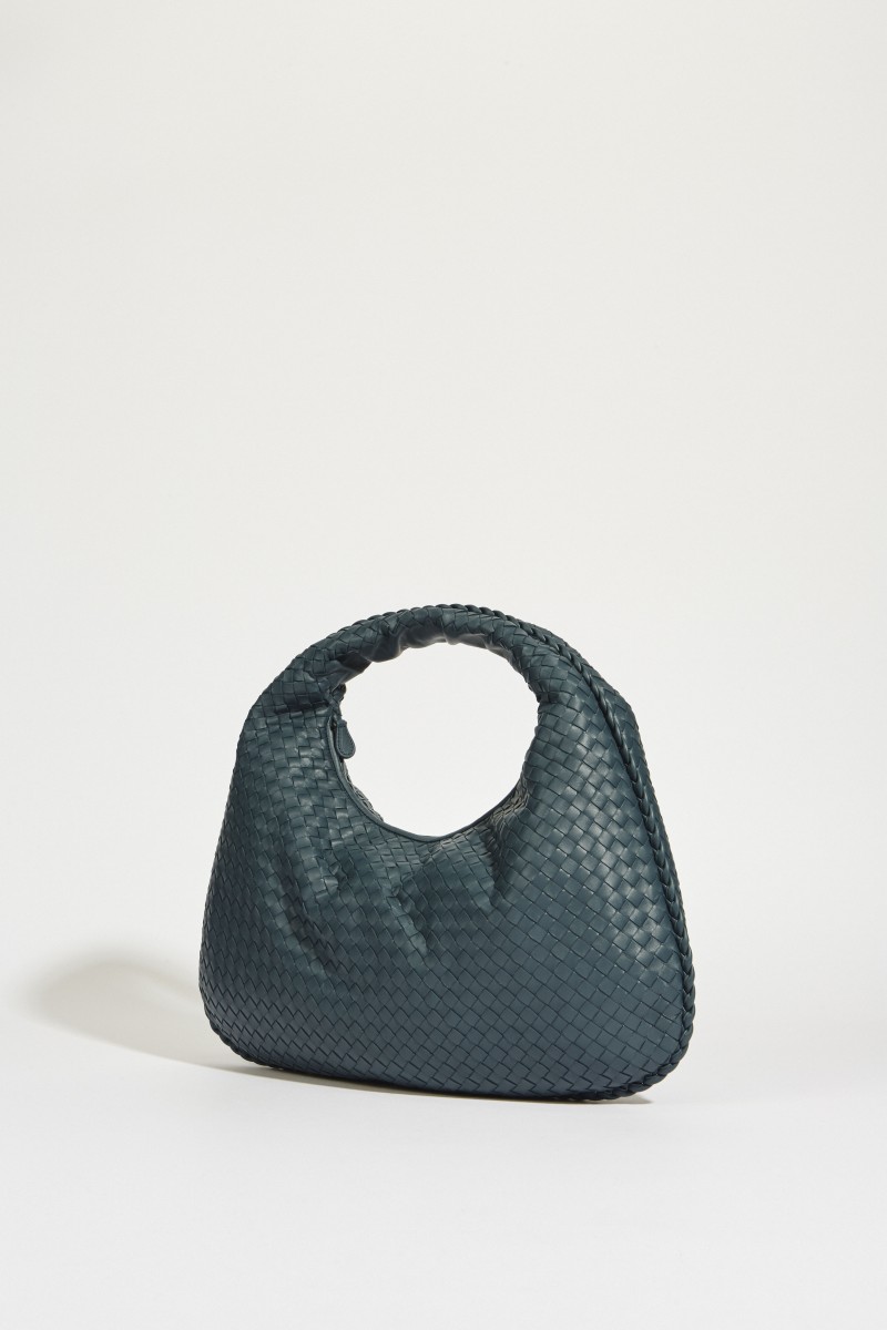Geflochtener Shopper 'Veneta Hobo Big' Blau