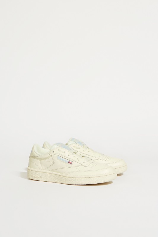 Sneaker 'Club C 85' Grau/Hellblau