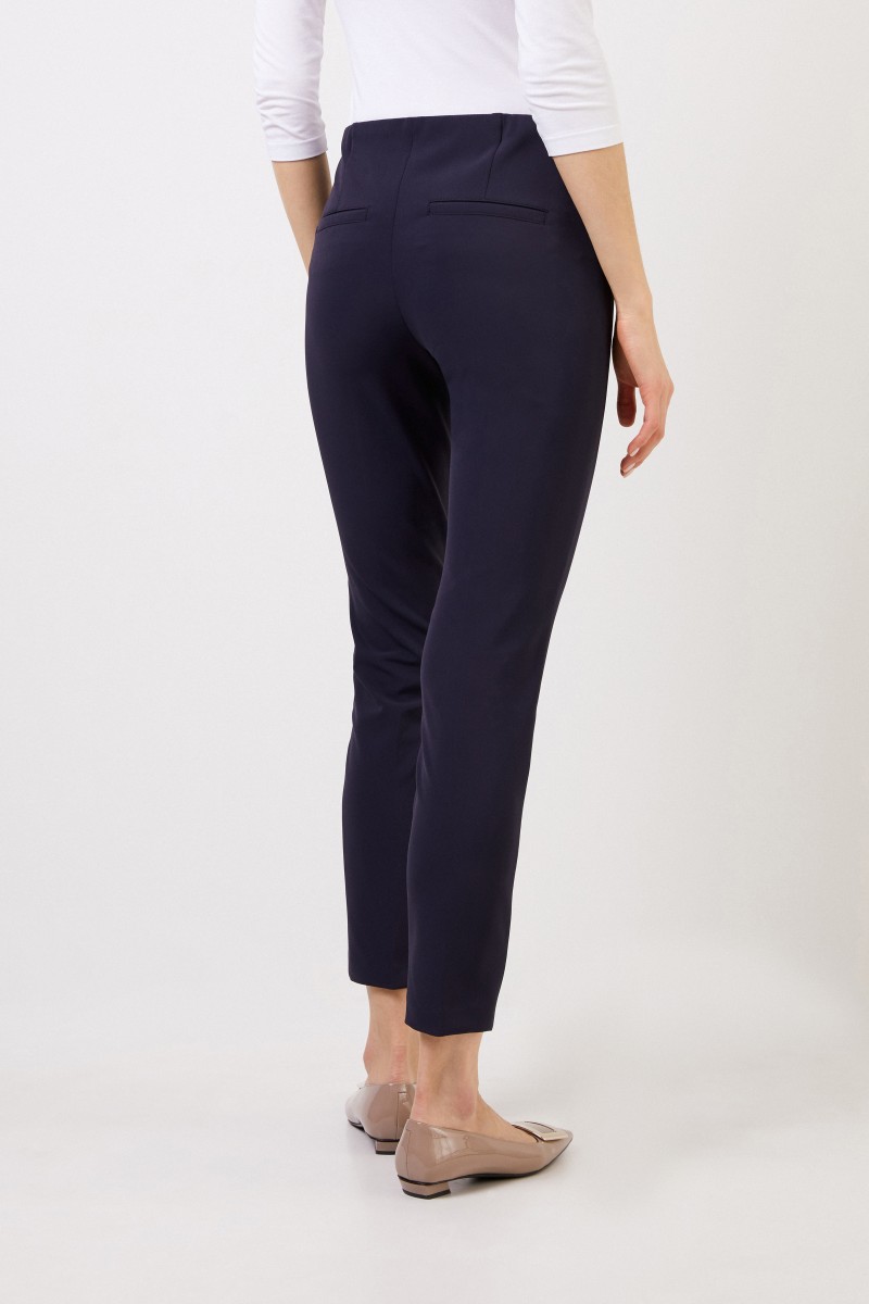 Cambio Klassische Hose 'Ros' Marineblau
