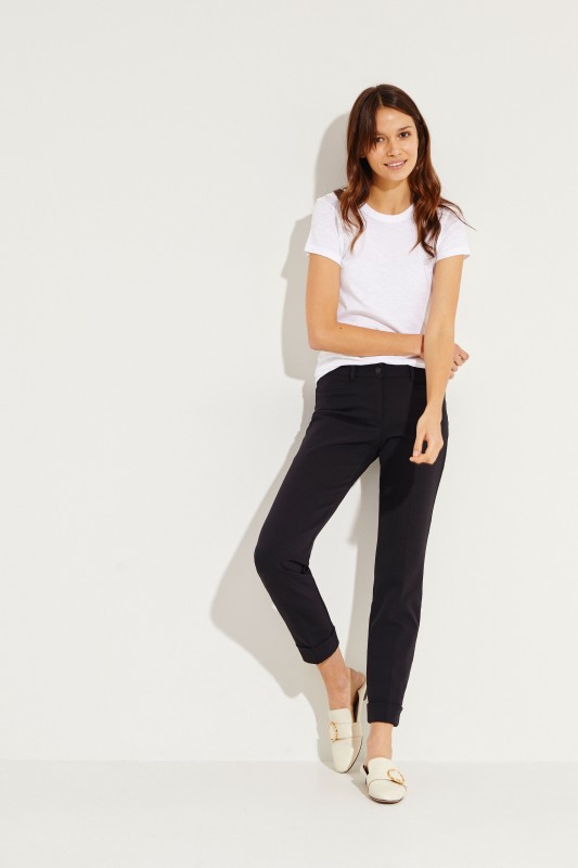Klassische Hose 'Renira' Schwarz