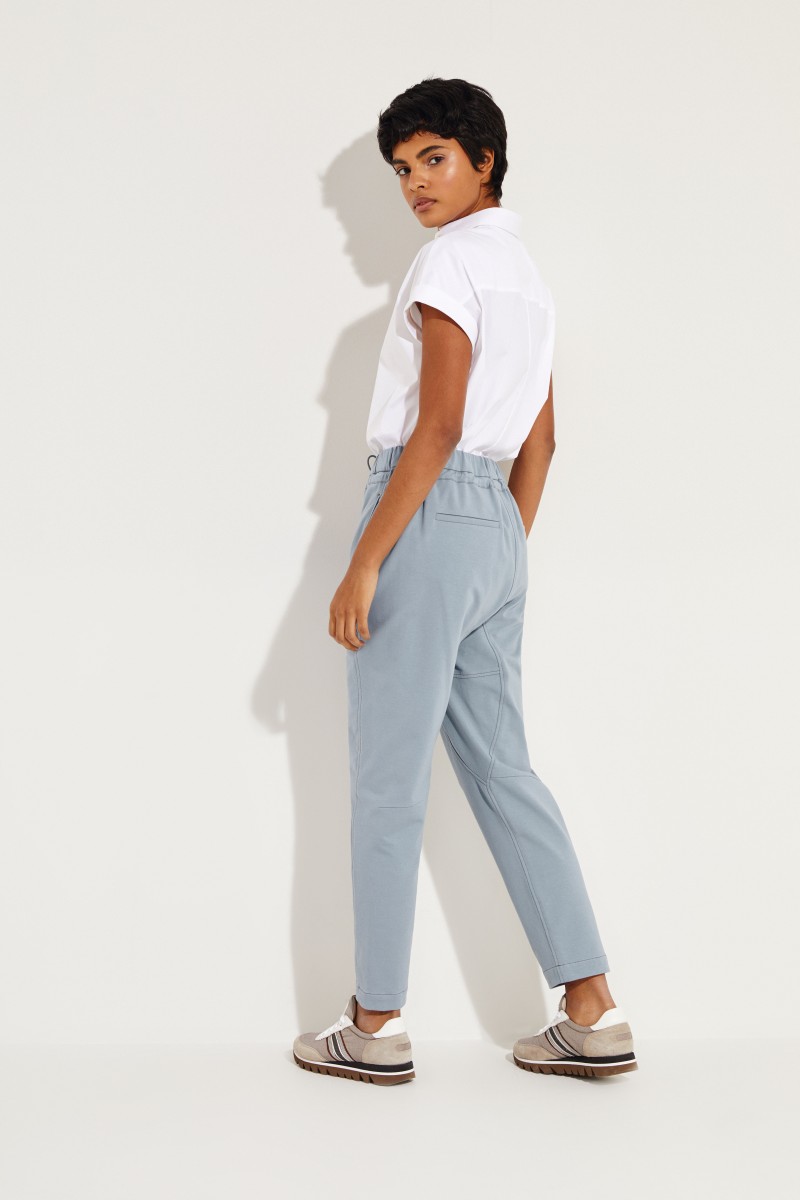 Jogginghose Taubenblau