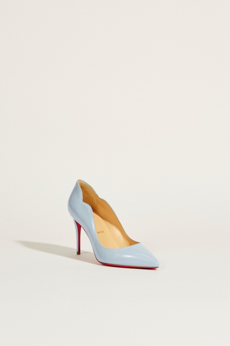Lackleder-Pump 'Hot Chic 85' Blau