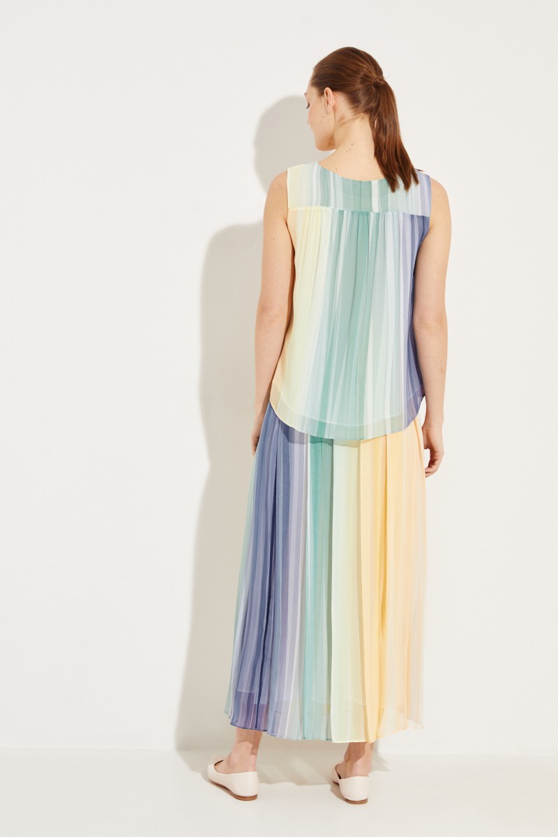 Seiden-Top 'Florentine' Multi