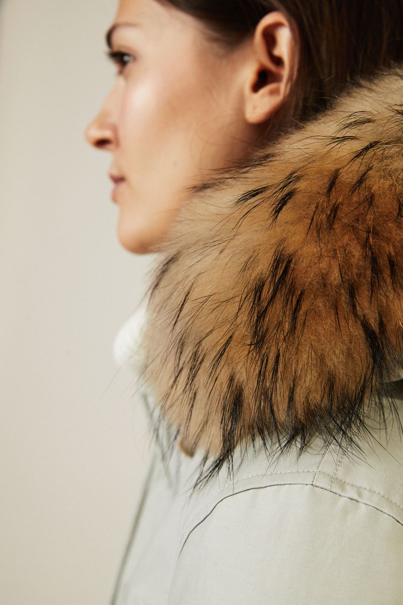 Daunenparka 'W'S Arctic Parka' Grau