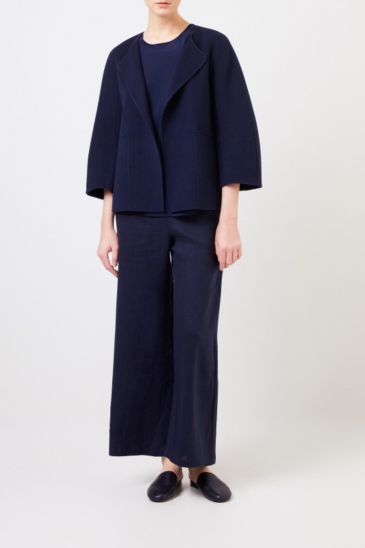 Iris von Arnim Cashmere-Jacke 'Eadie' Blau