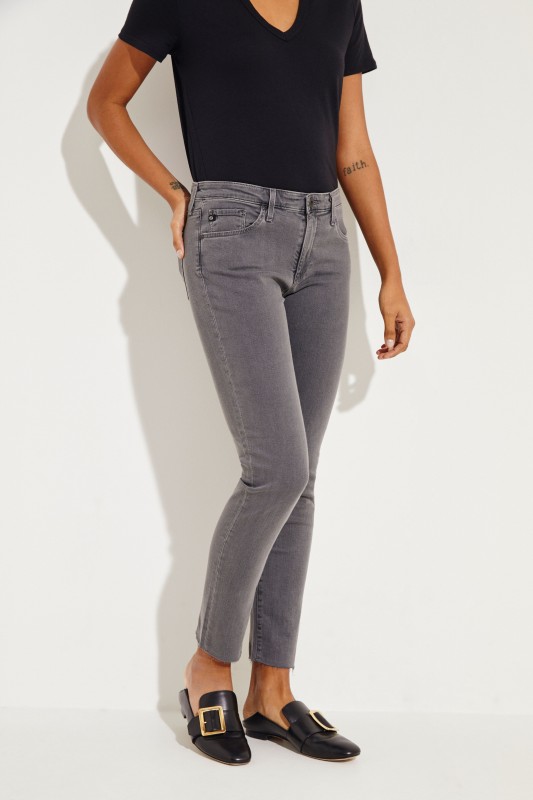 Jeans 'Prima Ankle' Grau