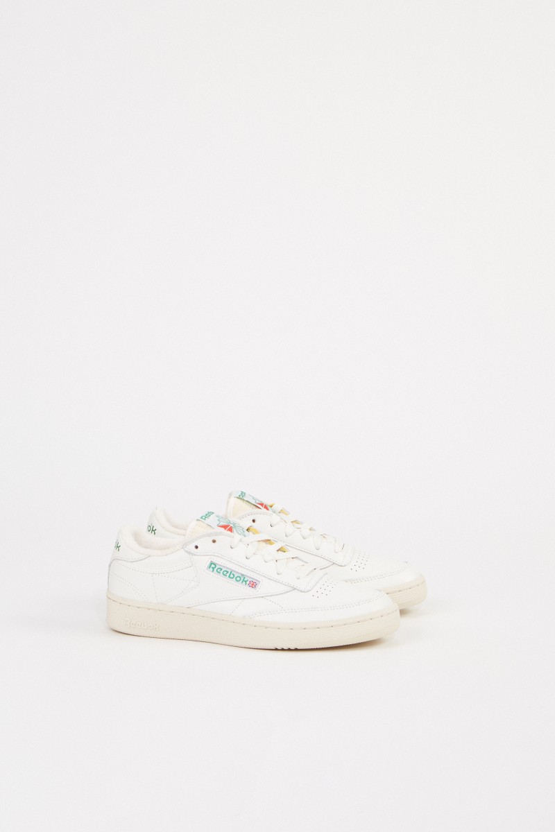 Sneaker 'Club C 1985' Crème/Grün