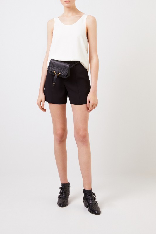 Chloé Klassische Shorts Schwarz