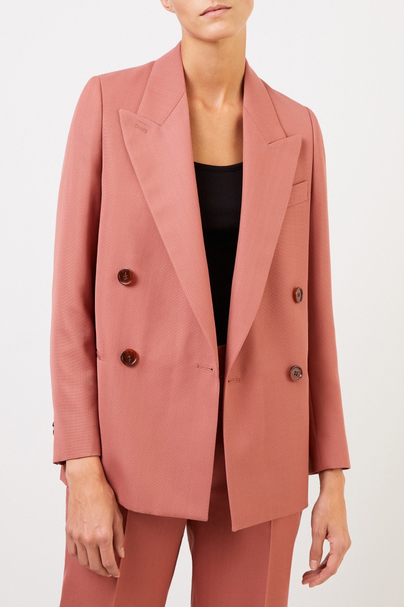 Acne Studios Woll-Blazer Rost