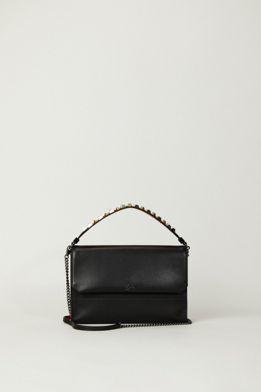 Schultertasche 'Loubiblues' aus Schwarz