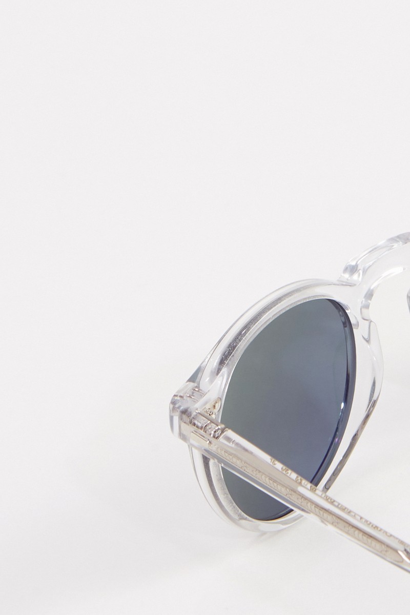 Oliver Peoples Sonnenbrille 'Gregory Peck' Transparent/Blau