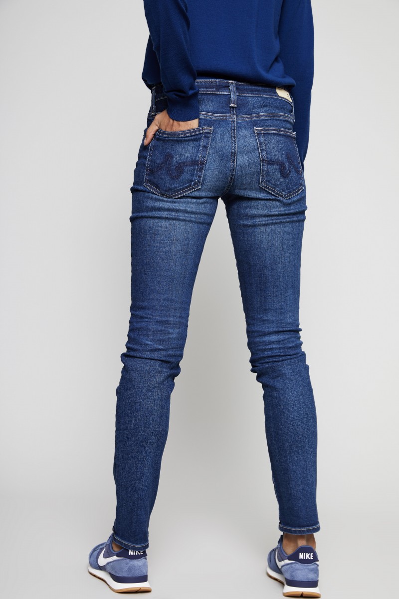 Skinny Jeans 'The Prima' Blau