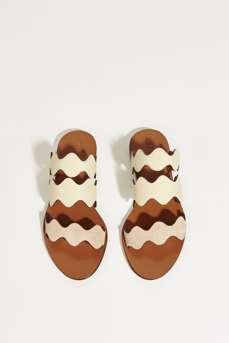 Ledersandalen Bambi Dots