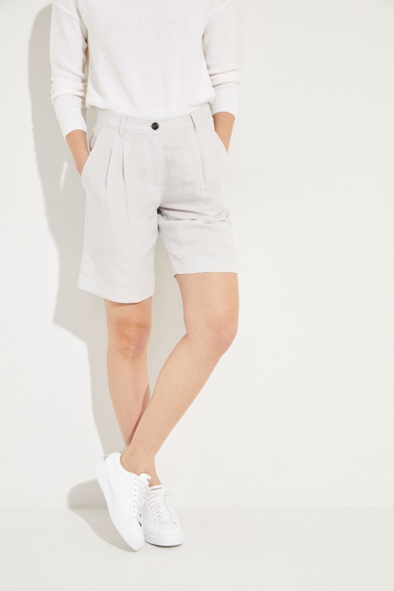 Leinen-Hose 'Romee' Grau
