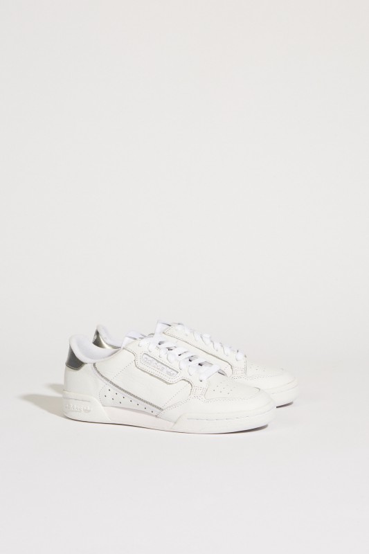 Sneaker 'Continental 80 W' Weiß/Silber