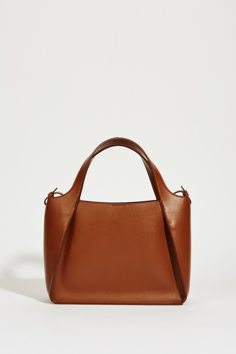 Shopper mit Stella-Logo 'Crossbody Logo Bag' Cinnamon