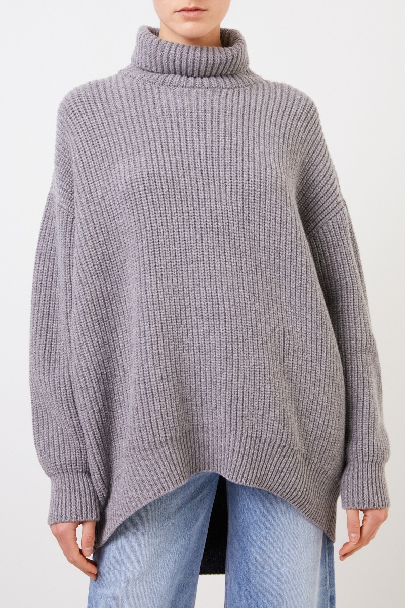 Givenchy Alpaca-Woll-Rollkragenpullover Grau