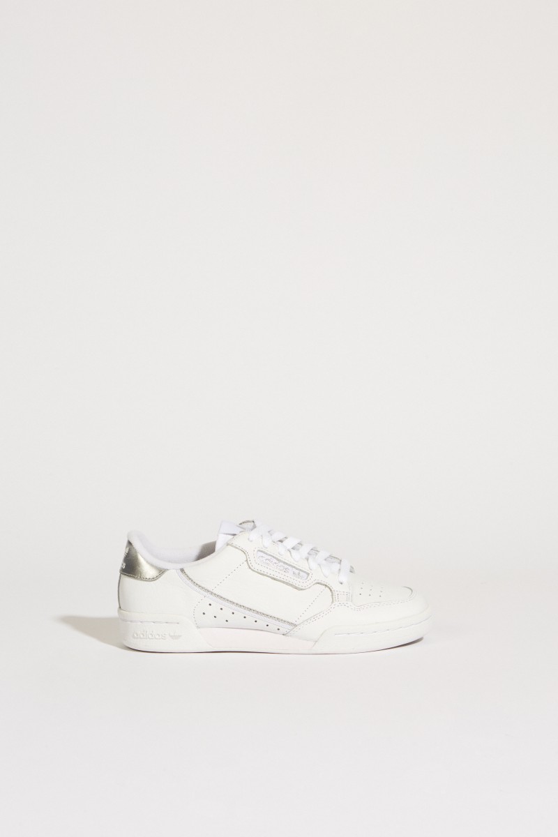 Sneaker 'Continental 80 W' Weiß/Silber