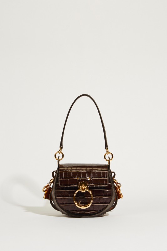 Umhängetasche 'Tess Small' Profound Brown