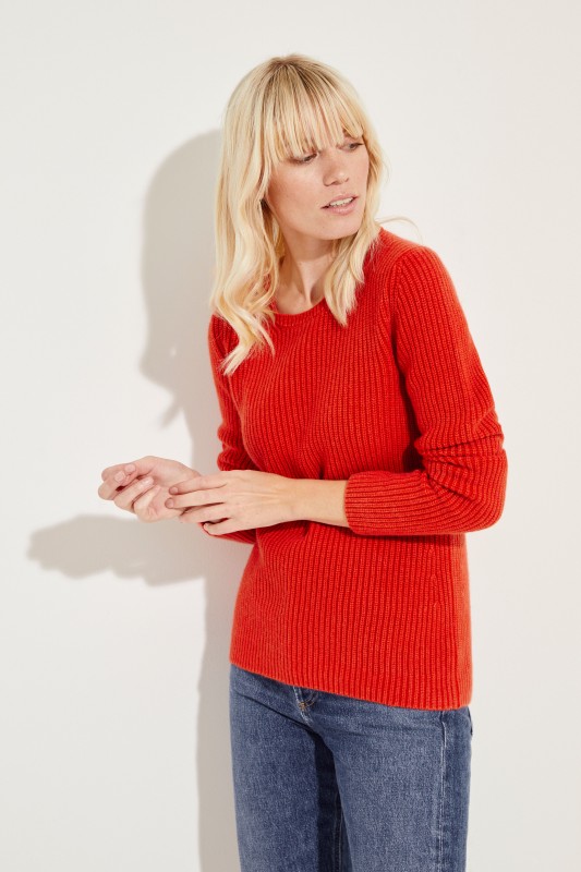 Cashmere-Pullover 'Margaux' Rot