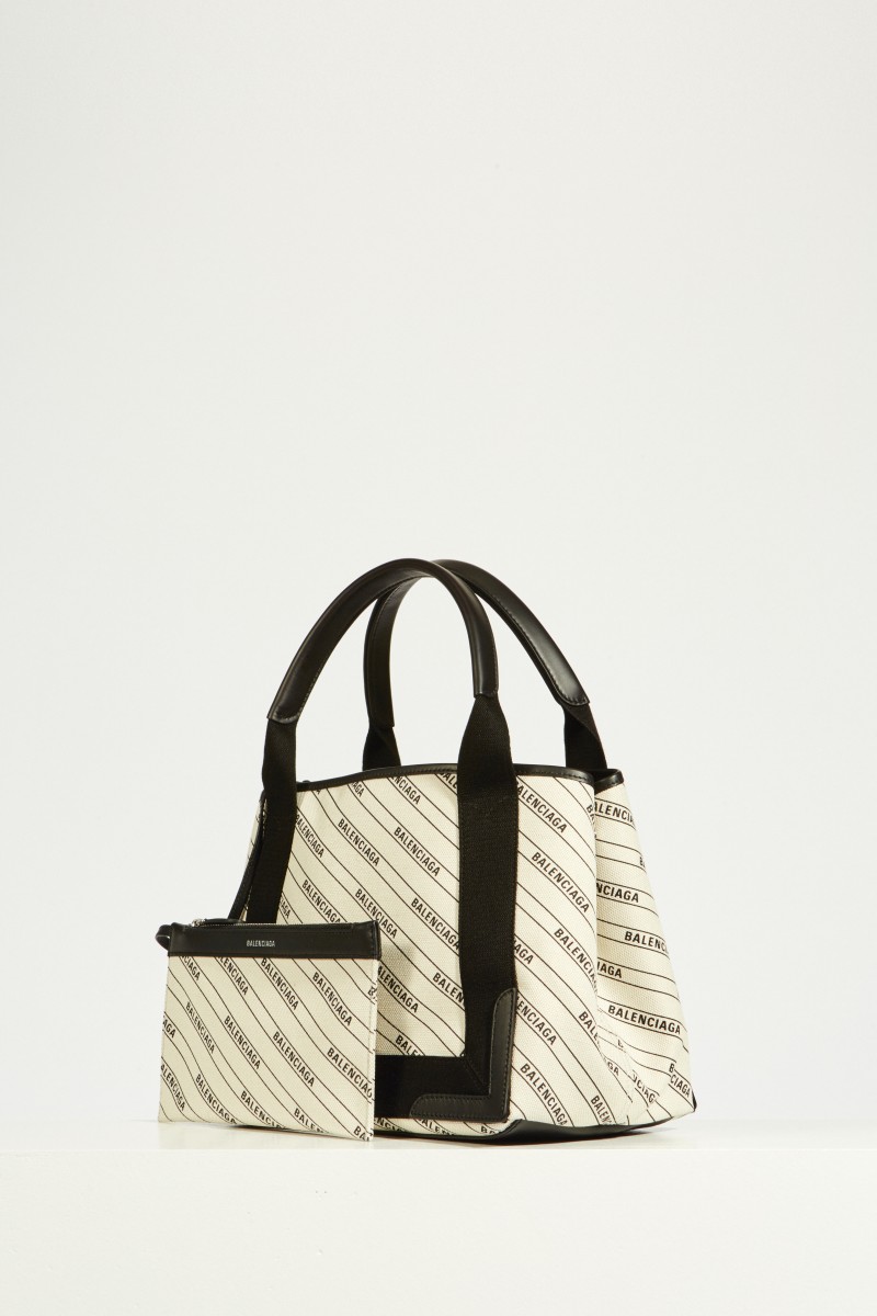 Shopper 'Cabas S' Beige/Schwarz
