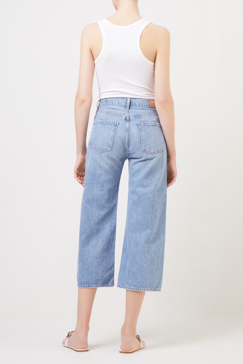 Citizens of Humanity Jeans mit weitem Bein 'Sacha' Blau