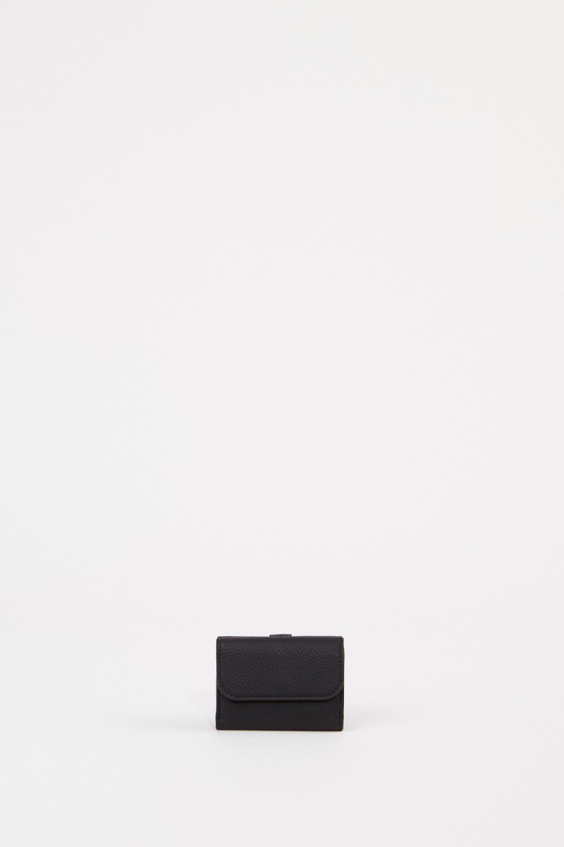 Chloé Mini-Portemonnaie 'Alphabet Coins' Schwarz