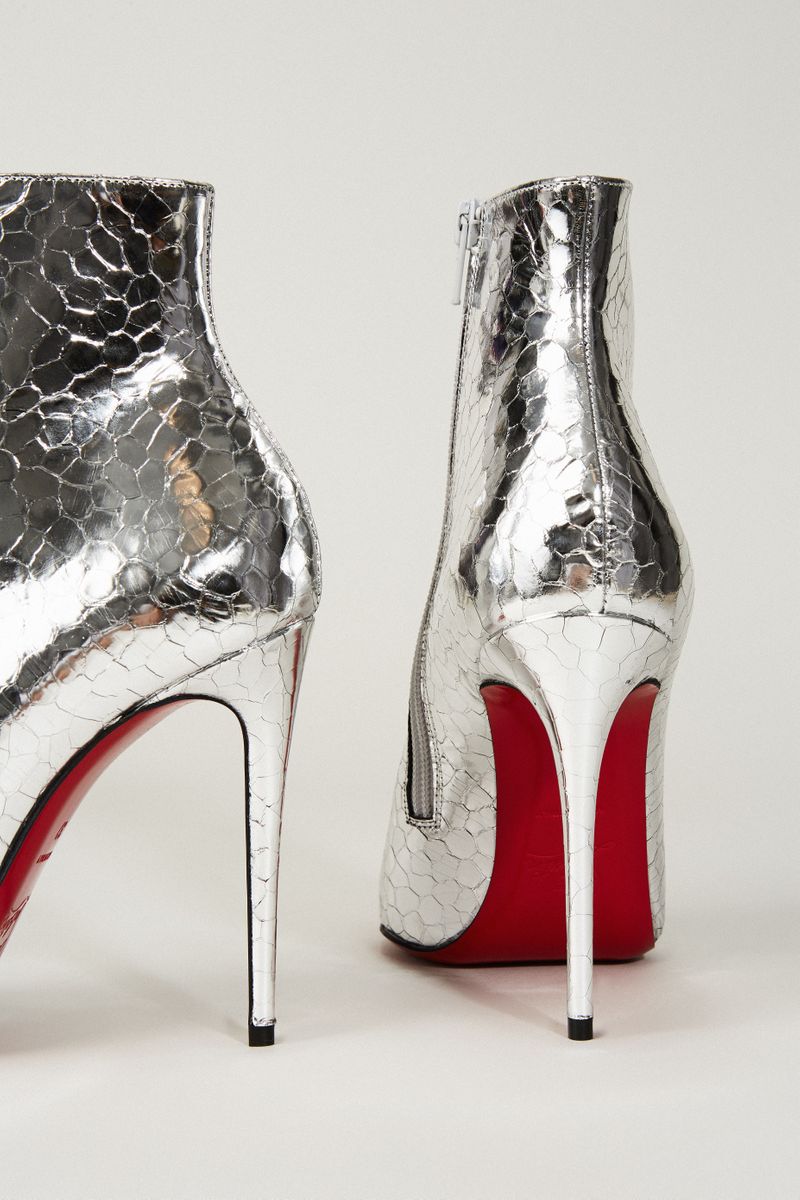 Ankle Boot 'So Kate' Silber