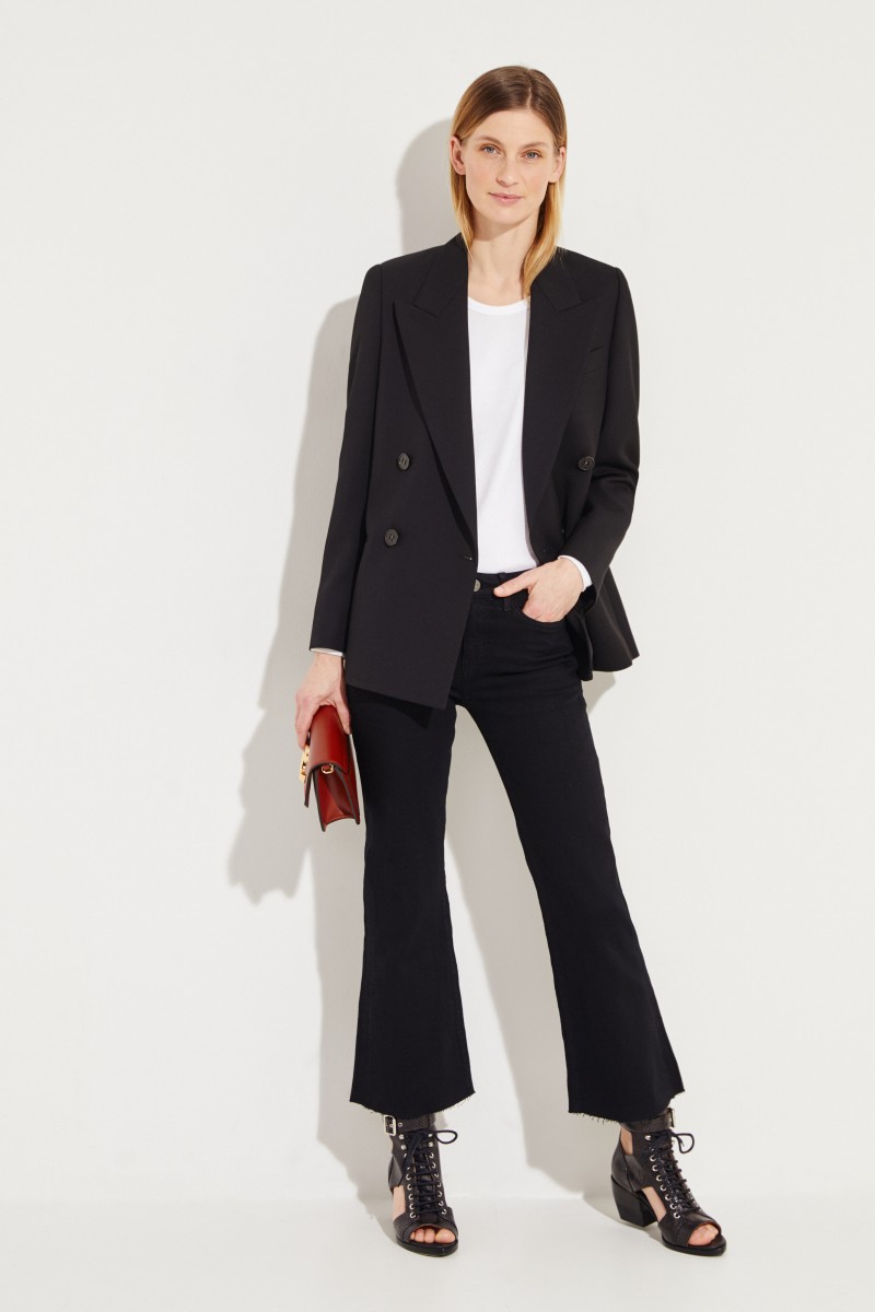 Bootcut Jeans 'Loun' Schwarz
