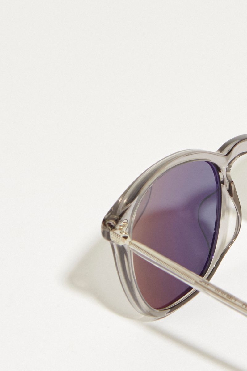 Oliver Peoples Sonnenbrille 'Heaton' Grau