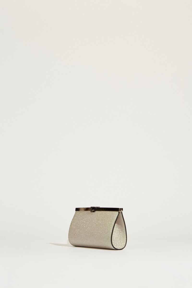 Clutch 'Palmette' Silber