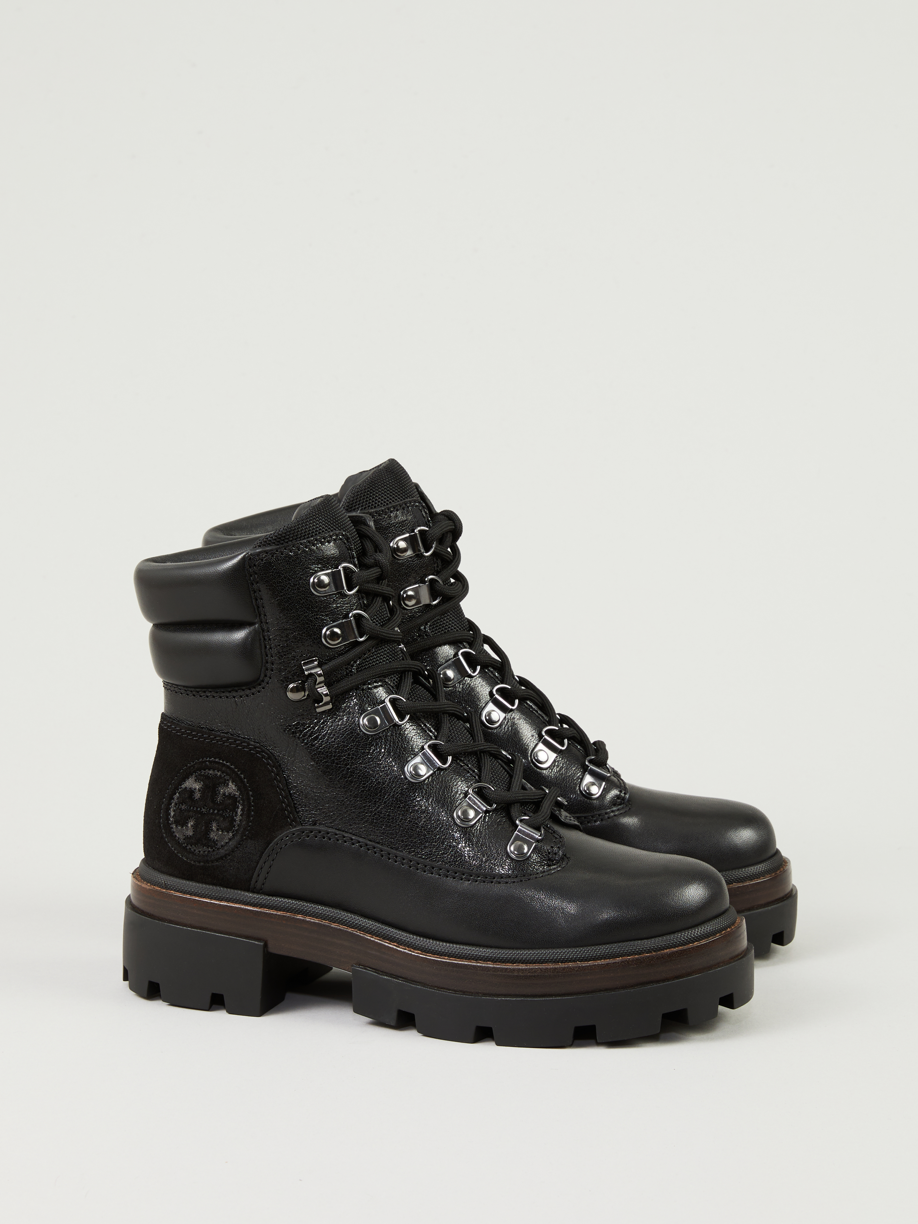 Tory Burch Boots 'Miller Lug Hiker' Black | Chelsea & Ankle Boots