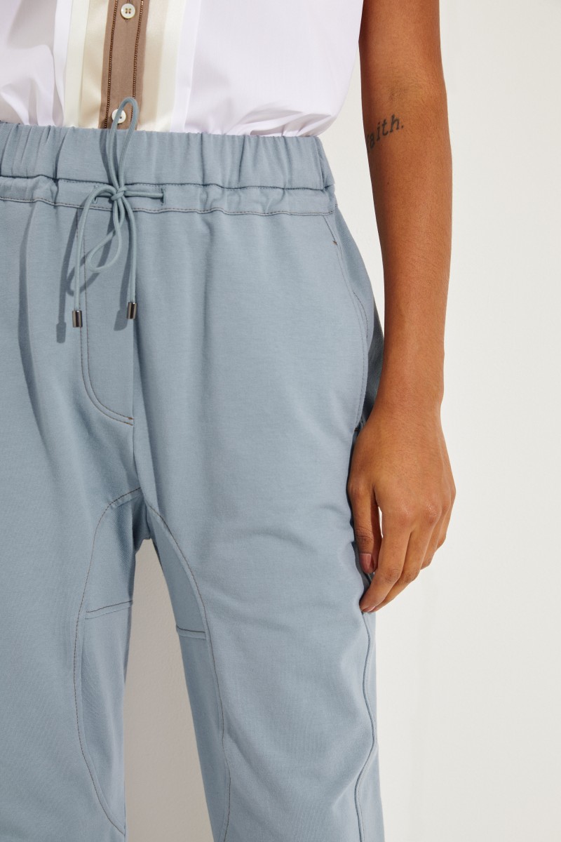 Jogginghose Taubenblau