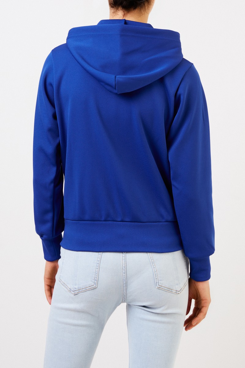 Comme des Garcons Play Hoodie mit Herz-Emblem Blau