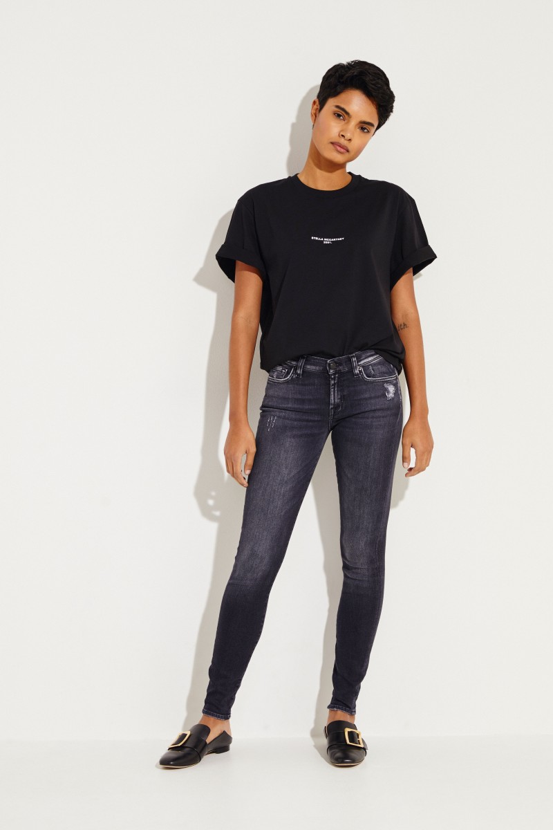 Jeans 'The Skinny Slim Illusion Grand' Anthrazit