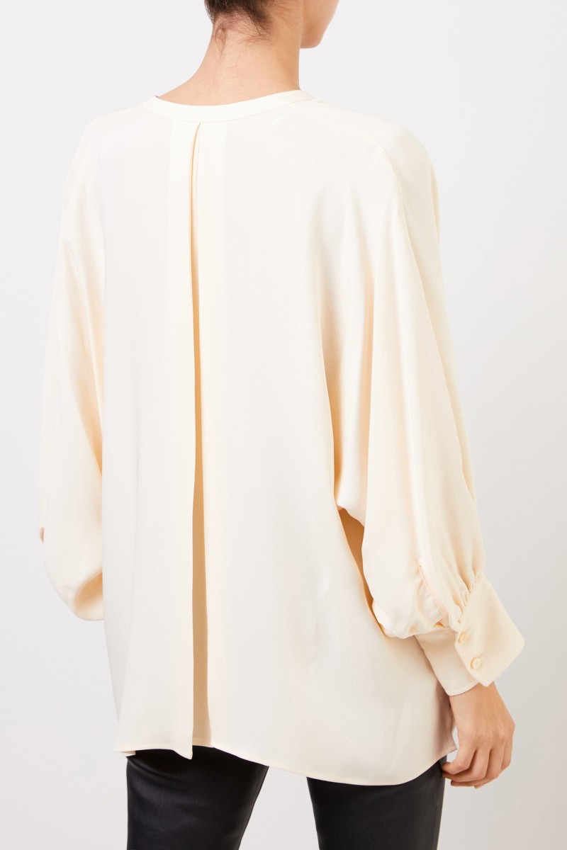 Seidenbluse 'Alma' Crème