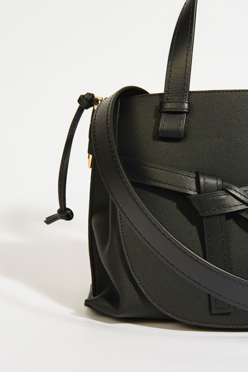Tasche 'Gate Top Handle' Schwarz