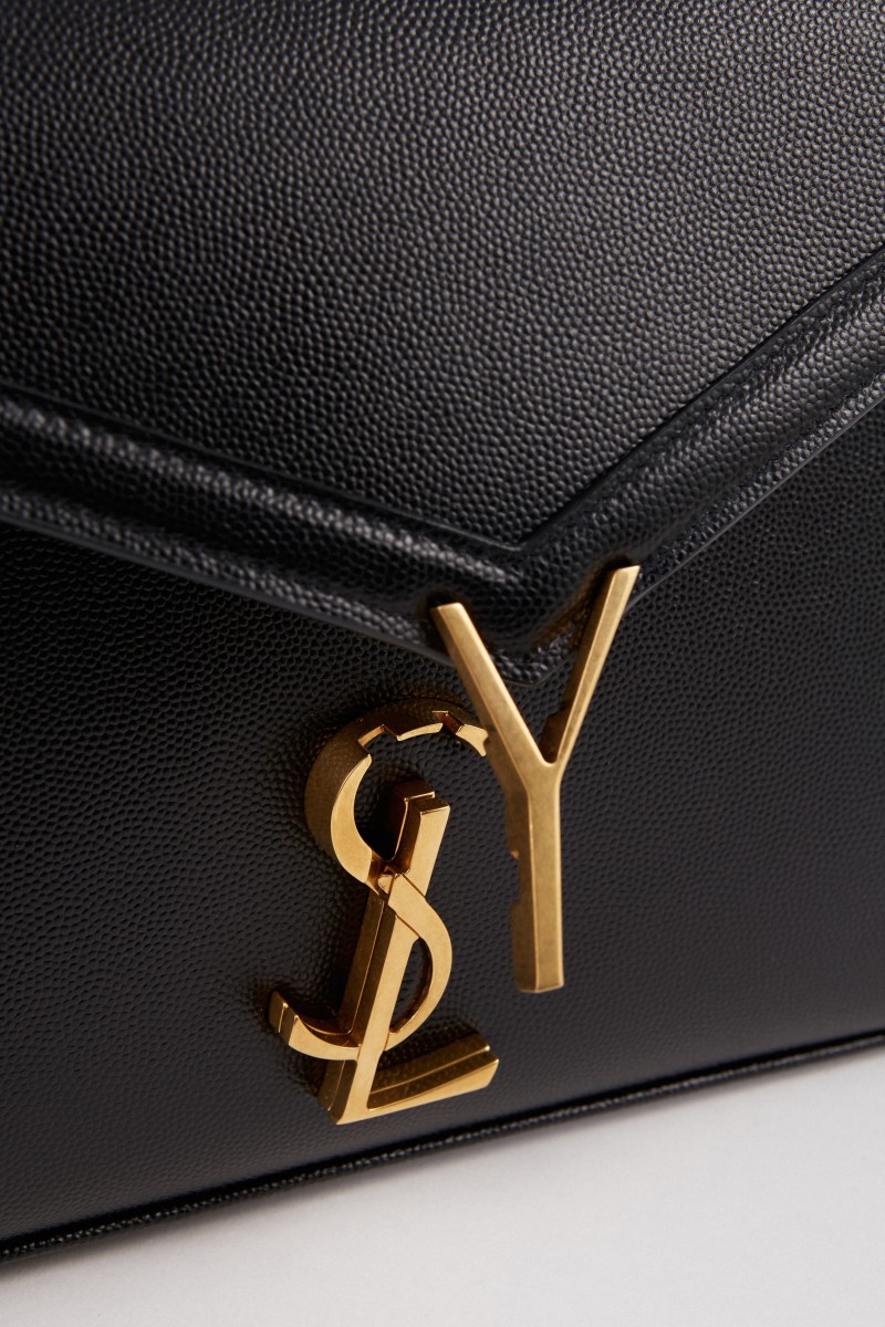 Saint Laurent Tasche 'Nolita S' Schwarz/Bordeaux