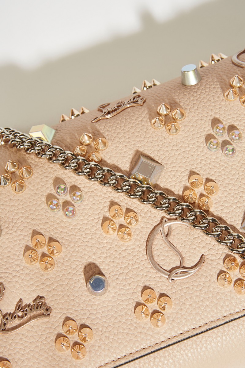 Tasche 'Paloma Clutch' mit Nietendetails Rosé