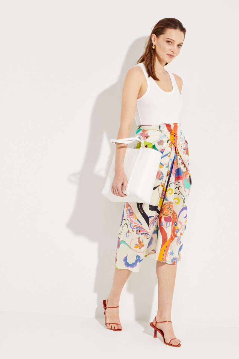 Rock/Kleid 2-in-1 mit Print Multi