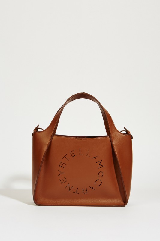 Shopper mit Stella-Logo 'Crossbody Logo Bag' Cinnamon
