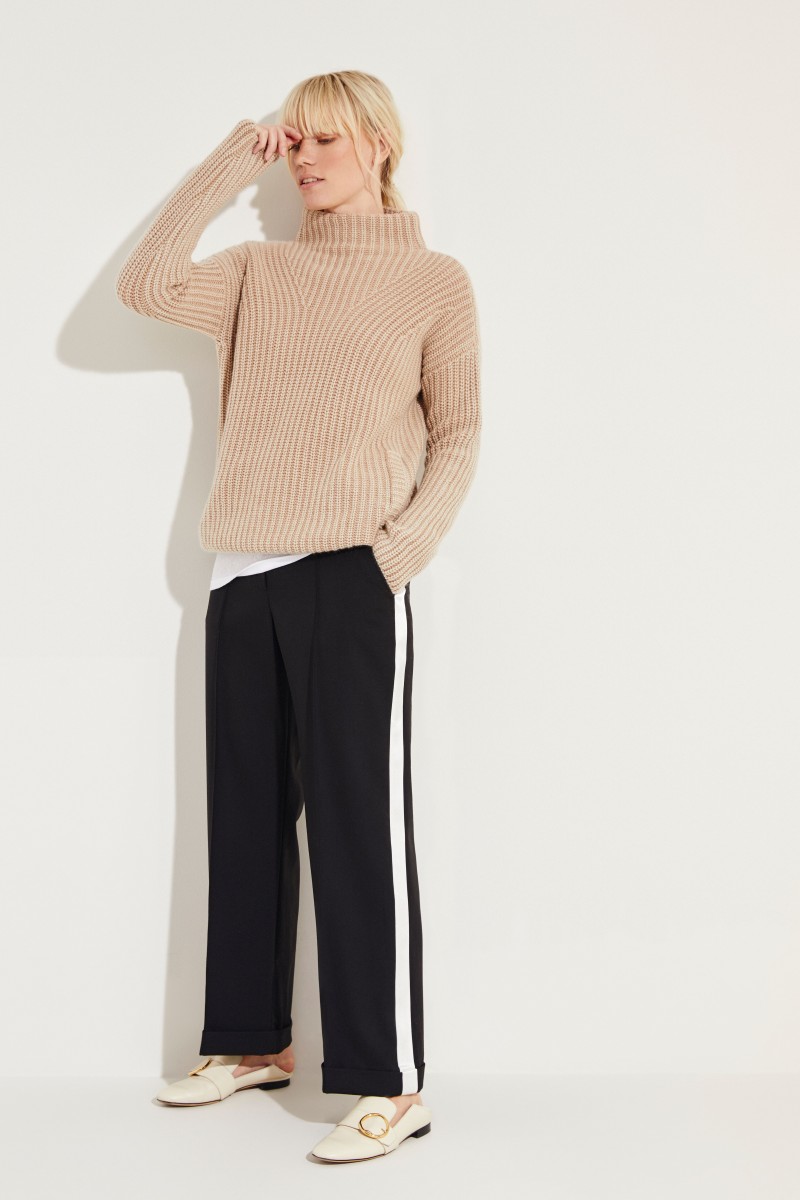Cashmere-Pullover 'Megan' Beige
