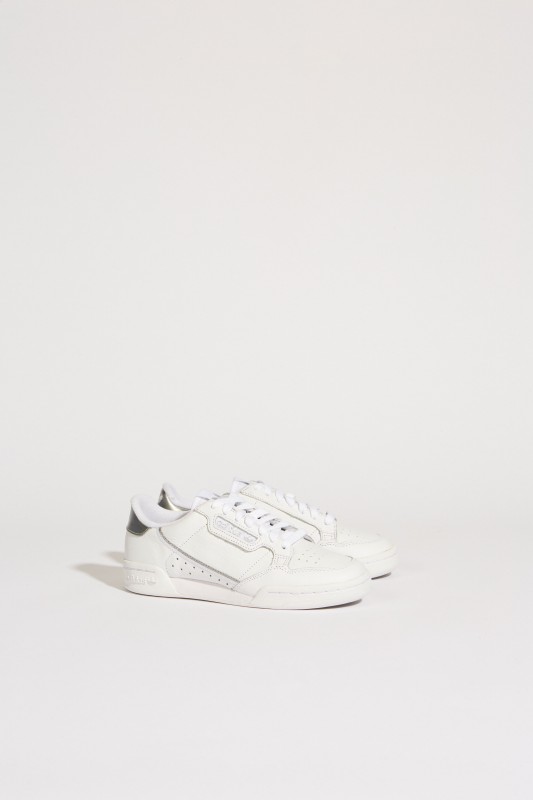 Sneaker 'Continental 80 W' Weiß/Silber