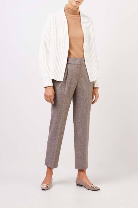 Iris von Arnim Cashmere-Cardigan 'Sinja' Ecru