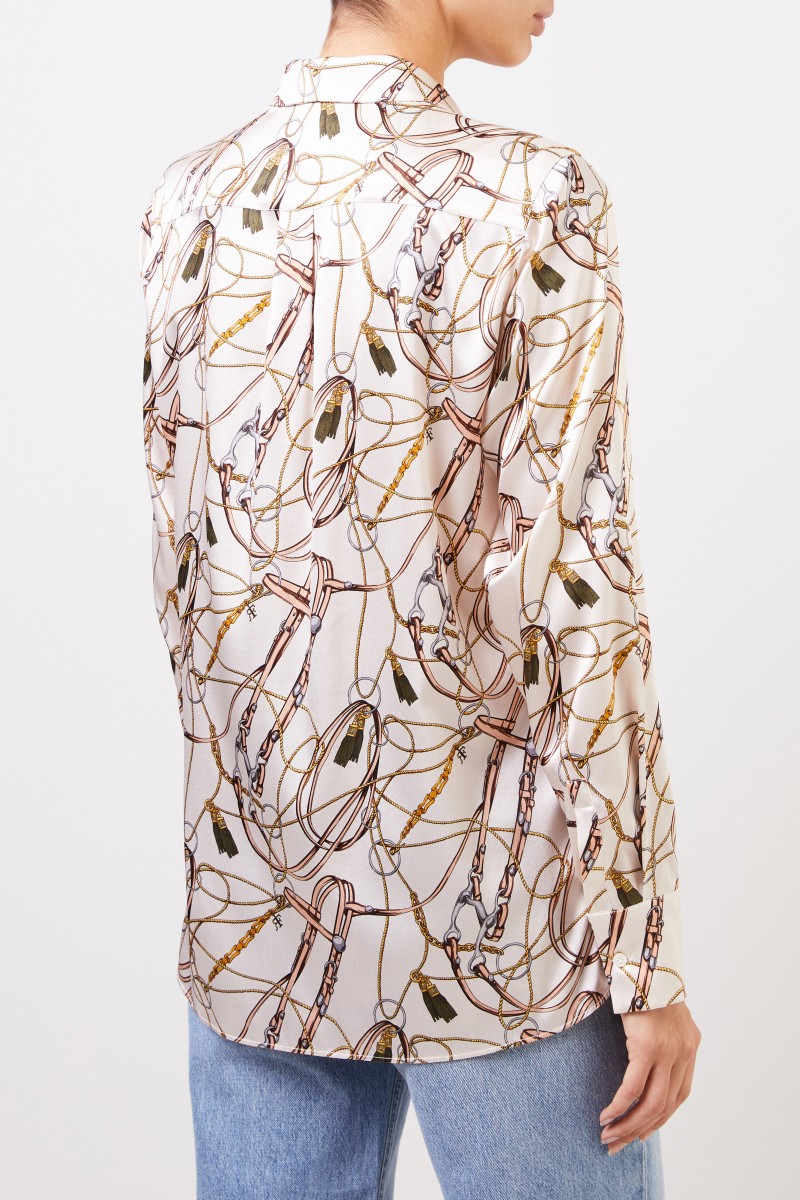 Robert Friedman Seiden-Bluse