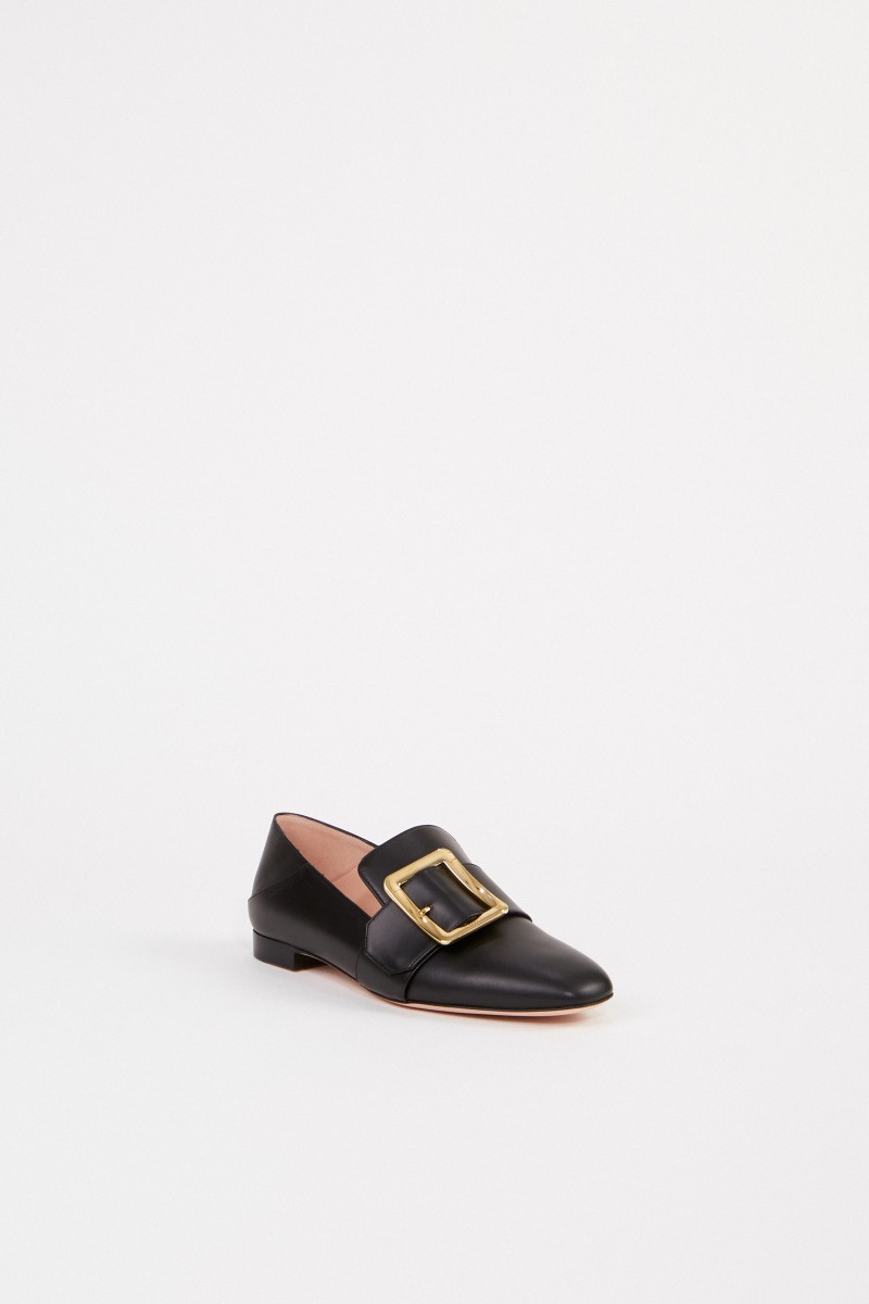 Bally Lederloafer 'Janelle' Schwarz
