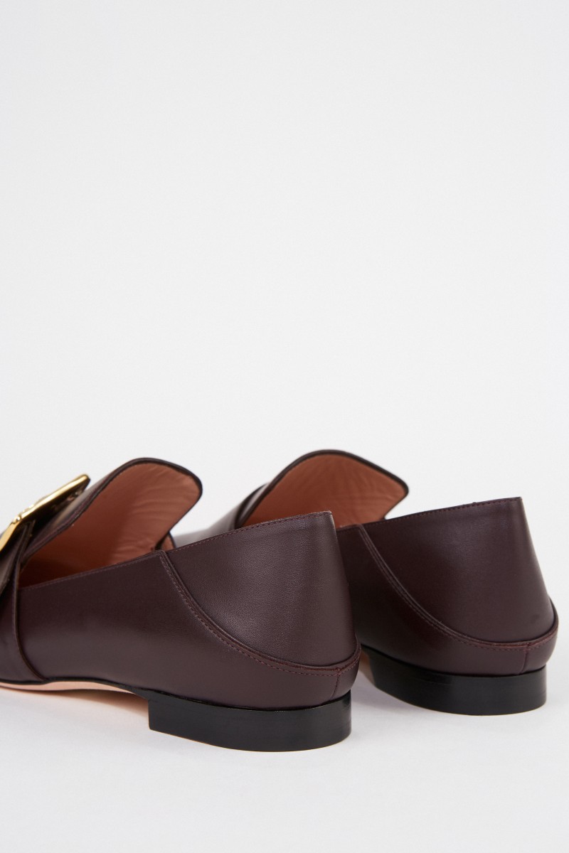 Bally Lederloafer 'Janelle' Violett