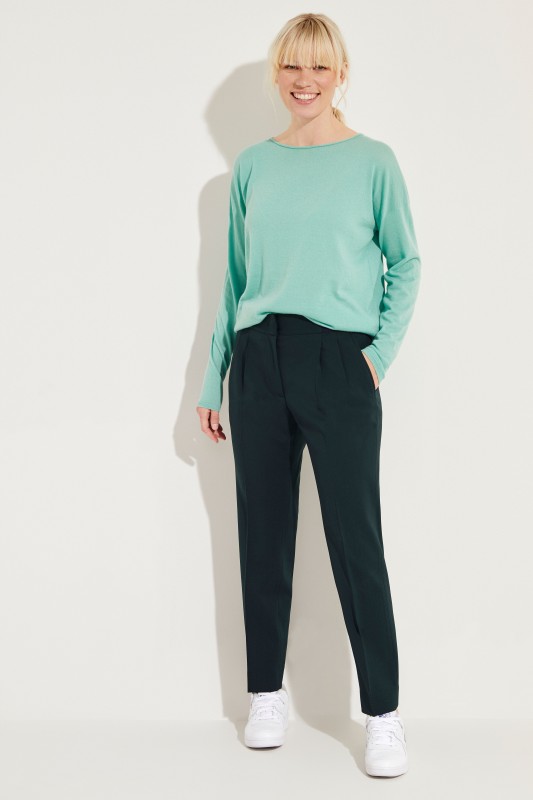 Cashmere-Pullover 'Lana' Grün